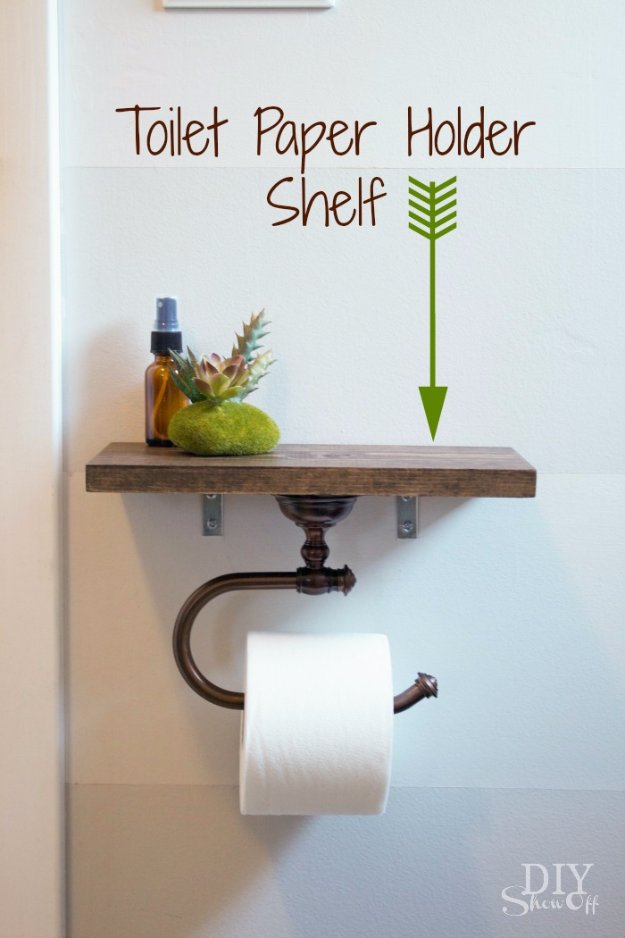 15 Pretty Awesome DIY Ideas For Your Bathrooms Decor