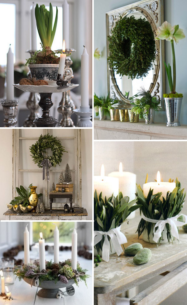 green christmas decor ideas