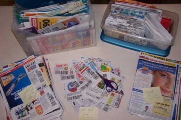 Coupon Organization Made Easy - 150 Dollar Store Organizing Ideas and Projects for the Entire Home