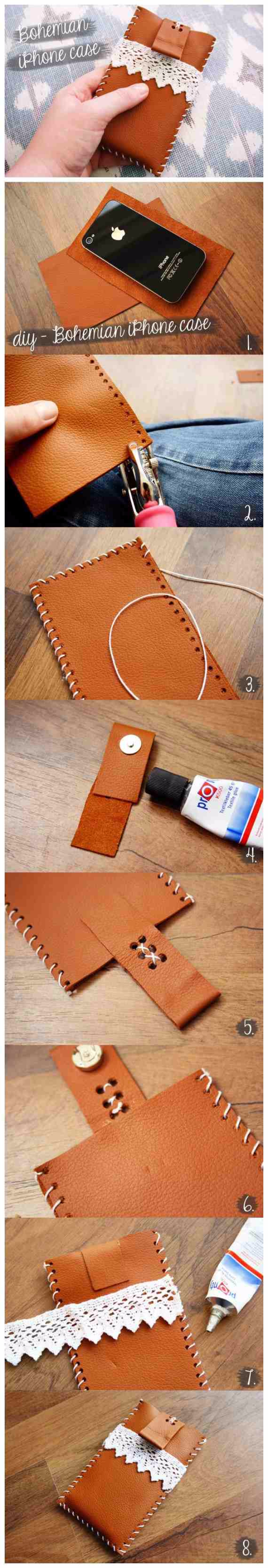 Best DIY Gifts for Girls - Bohemian Style Iphone Case - Cute Crafts and DIY Projects that Make Cool DYI Gift Ideas for Young and Older Girls, Teens and Teenagers - Awesome Room and Home Decor for Bedroom, Fashion, Jewelry and Hair Accessories - Cheap Craft Projects To Make For a Girl for Christmas Presents http://diyjoy.com/diy-gifts-for-girls