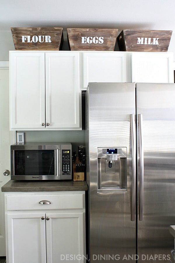 decorating above kitchen cabinets 11