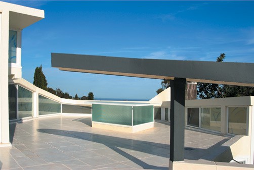 ultra modern villa roof design ideas