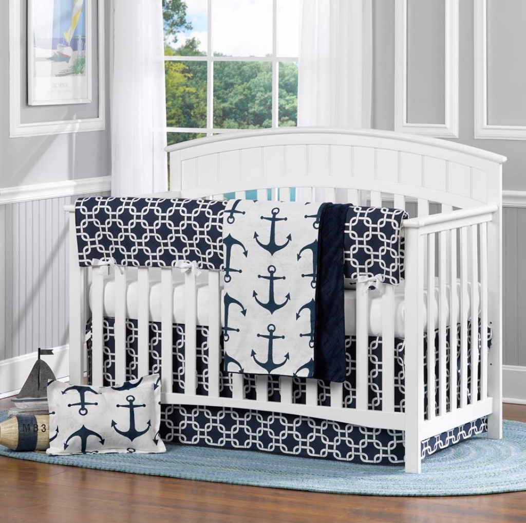 Modern Nautica Baby Bedding