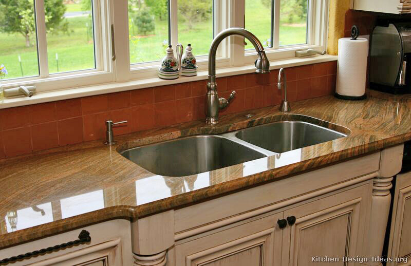 Sink with a Separate Tap for Filtered Drinking Water