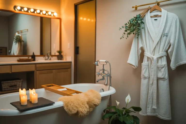 20 Ways to Make Your Bathroom Feel Cozier and More Relaxing