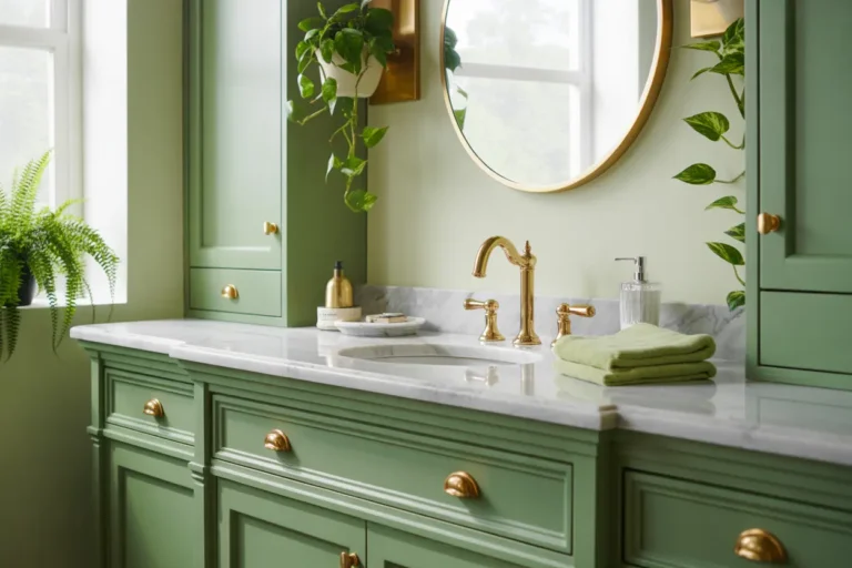 20 Green Bathroom Ideas That Work in Any Light or Layout