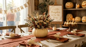 18 Tasteful Pumpkin Baby Shower Ideas That Skip the Overload