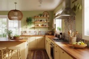 20 Bohemian Kitchen Ideas That Bring Personality Without Sacrificing Function