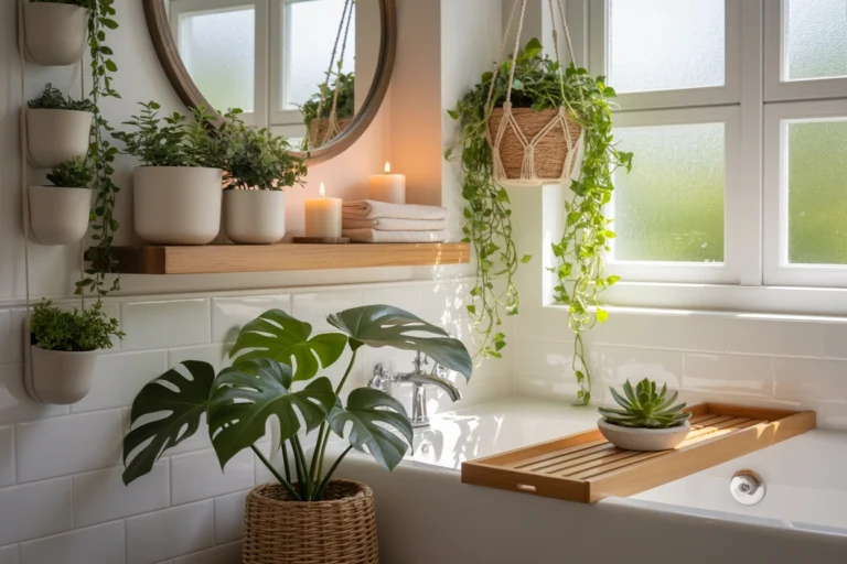 20 Bathroom Plant Styling Ideas That Create a Real Spa Atmosphere