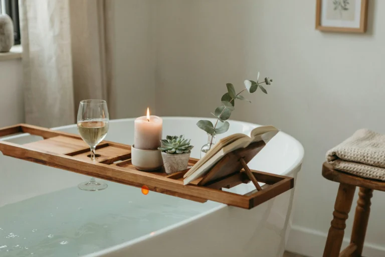 20 Bathtub Tray Ideas That Turn an Ordinary Soak Into a Genuine Spa Moment