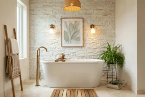 22 Bathtub Decor Ideas That Make the Tub Area the Most Beautiful Part of the Bathroom