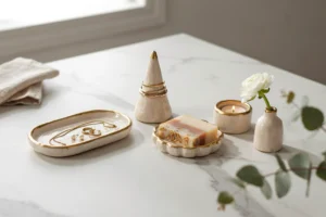 18 DIY Clay Tray and Bathroom Accessory Ideas That Look Handmade and Expensive
