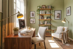 20 Warm Home Office Ideas That Make Remote Work Feel Less Isolating