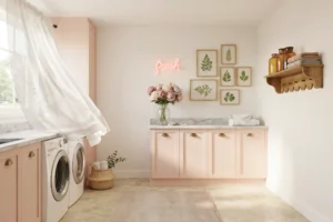 23 Girly Laundry Room Decor Ideas That Feel Sweet and Fresh