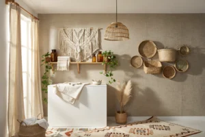 21 Bohemian Laundry Room Ideas for a Warm Textured Space