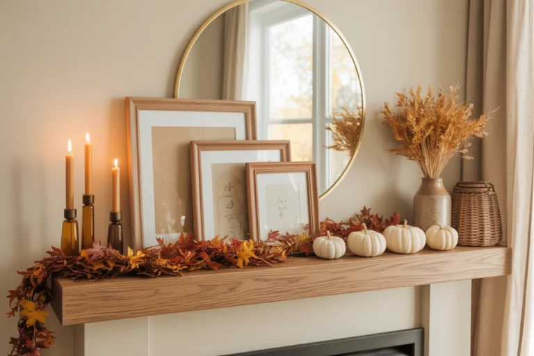 21 Fall Mantle Decor Ideas That Feel Warm and Layered