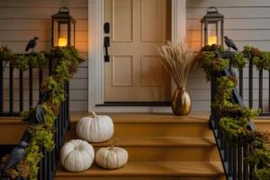 23 Elegant Halloween Porch Decor Ideas That Feel Spooky Without the Cheesy Plastic