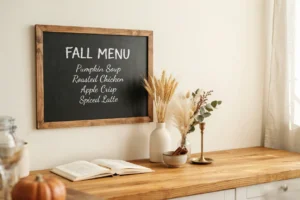 19 Fall Chalkboard Sign Ideas That Add Cozy Autumn Character to Any Room
