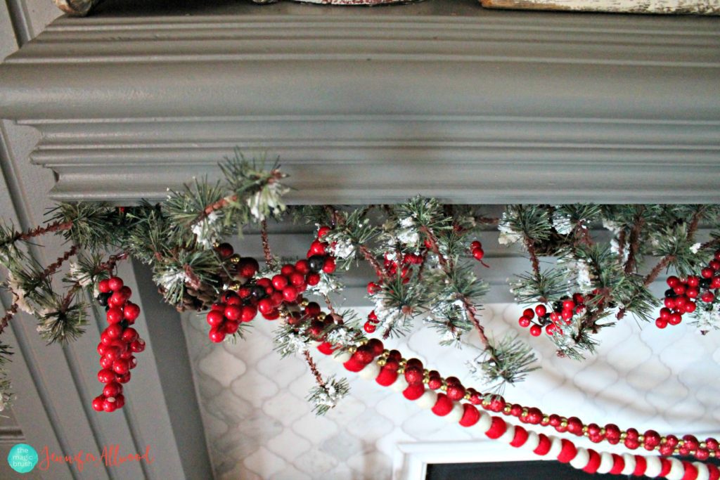 Christmas Mantel Decor | Magic Brush