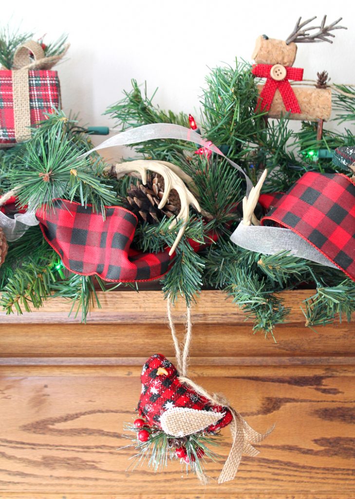 christmas fireplace garland