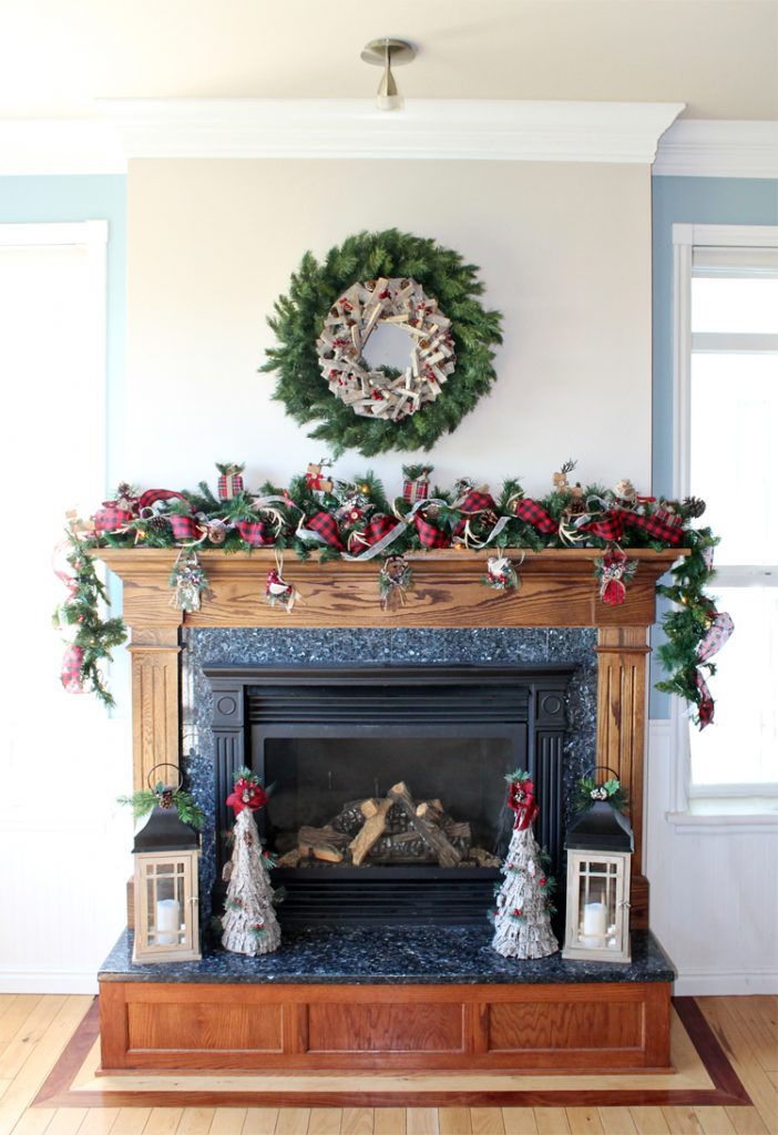 Christmas garland tutorial