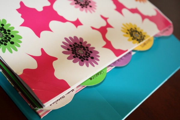 Binders and Dividers Save Time and Organize Bills - 150 Dollar Store Organizing Ideas and Projects for the Entire Home