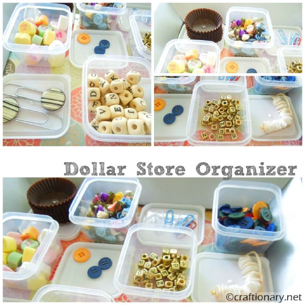 Build a Handy Craft Supply Organizer - 150 Dollar Store Organizing Ideas and Projects for the Entire Home