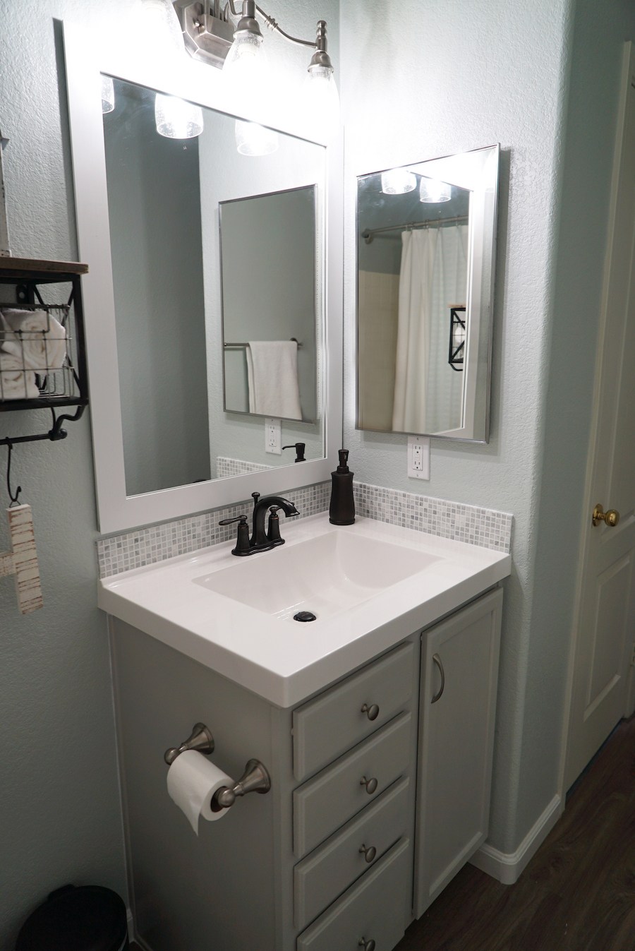 Bathroom Vanity After