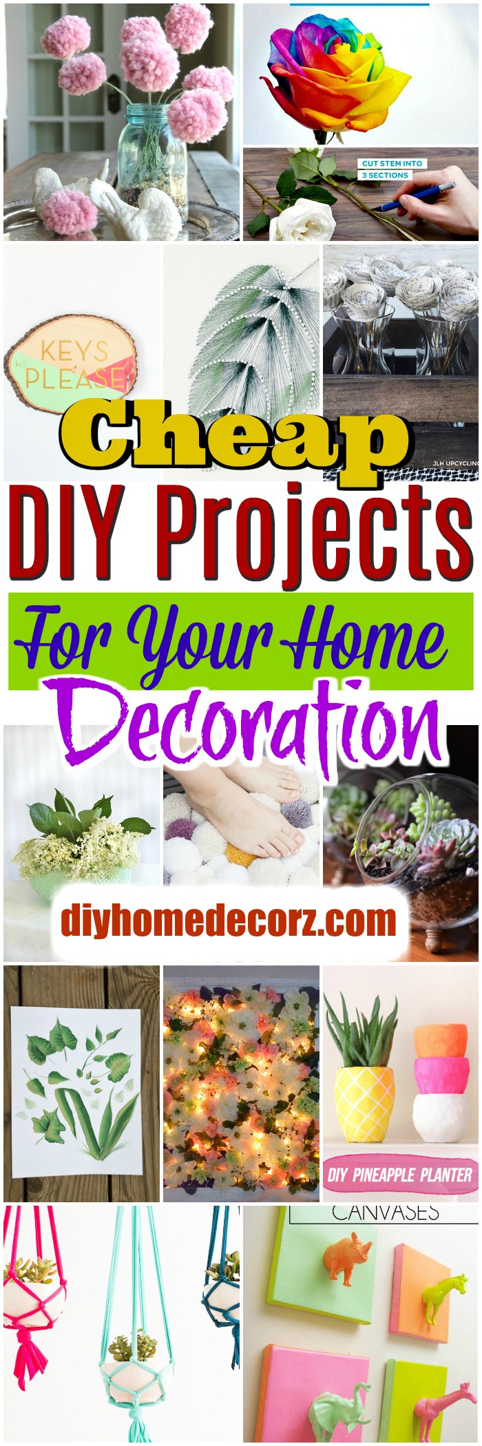 Cheap DIY Projects Cheap DIY Projects For Your Home Decoration