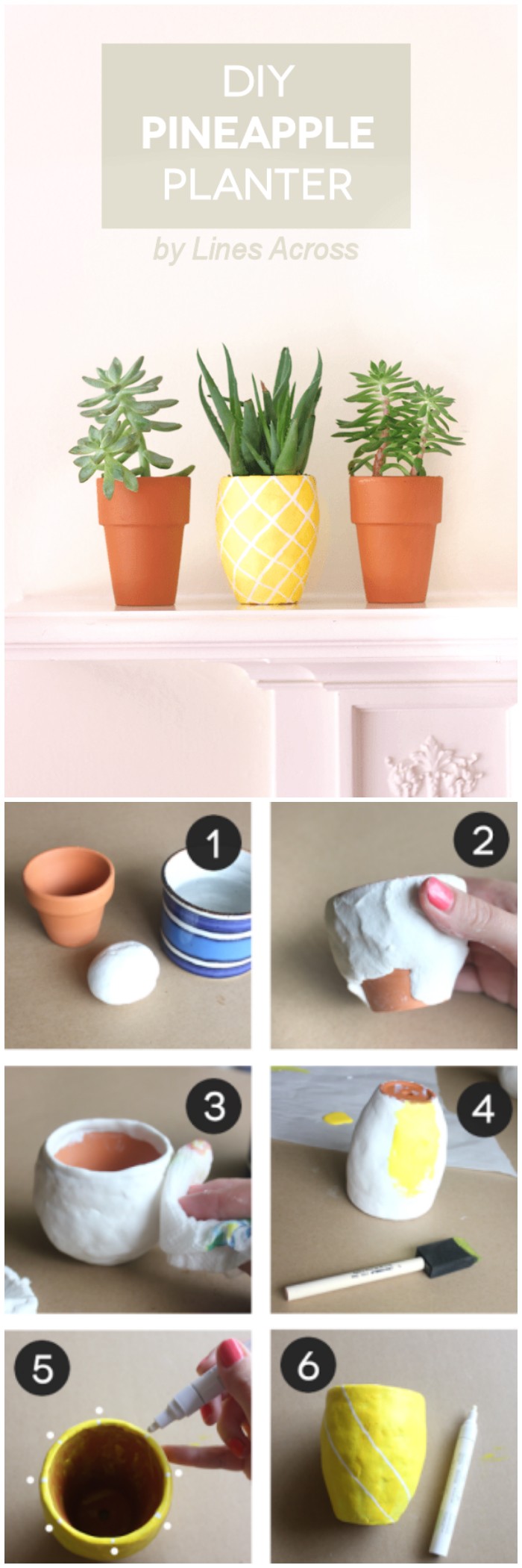 DIY Succulent Pineapple Planter Cheap DIY Projects For Your Home Decoration