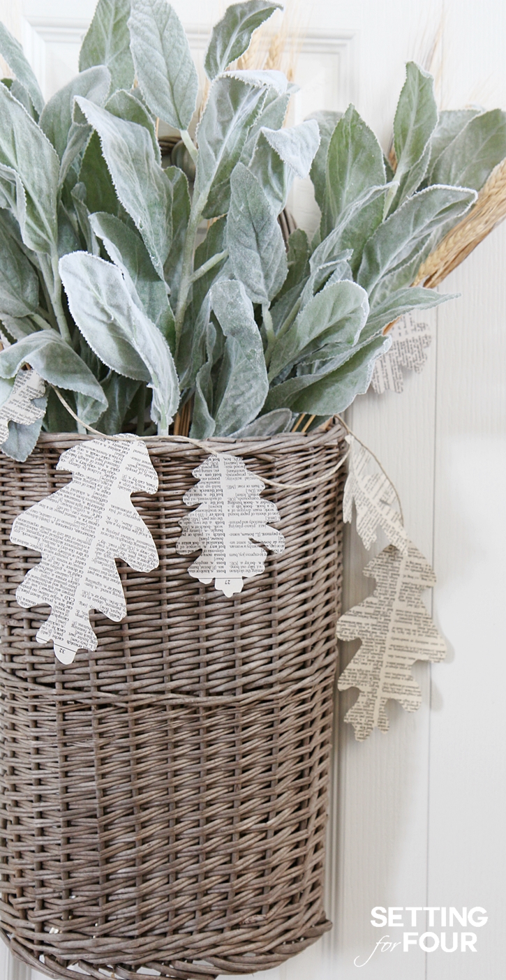 DIY Fall Basket Wreath