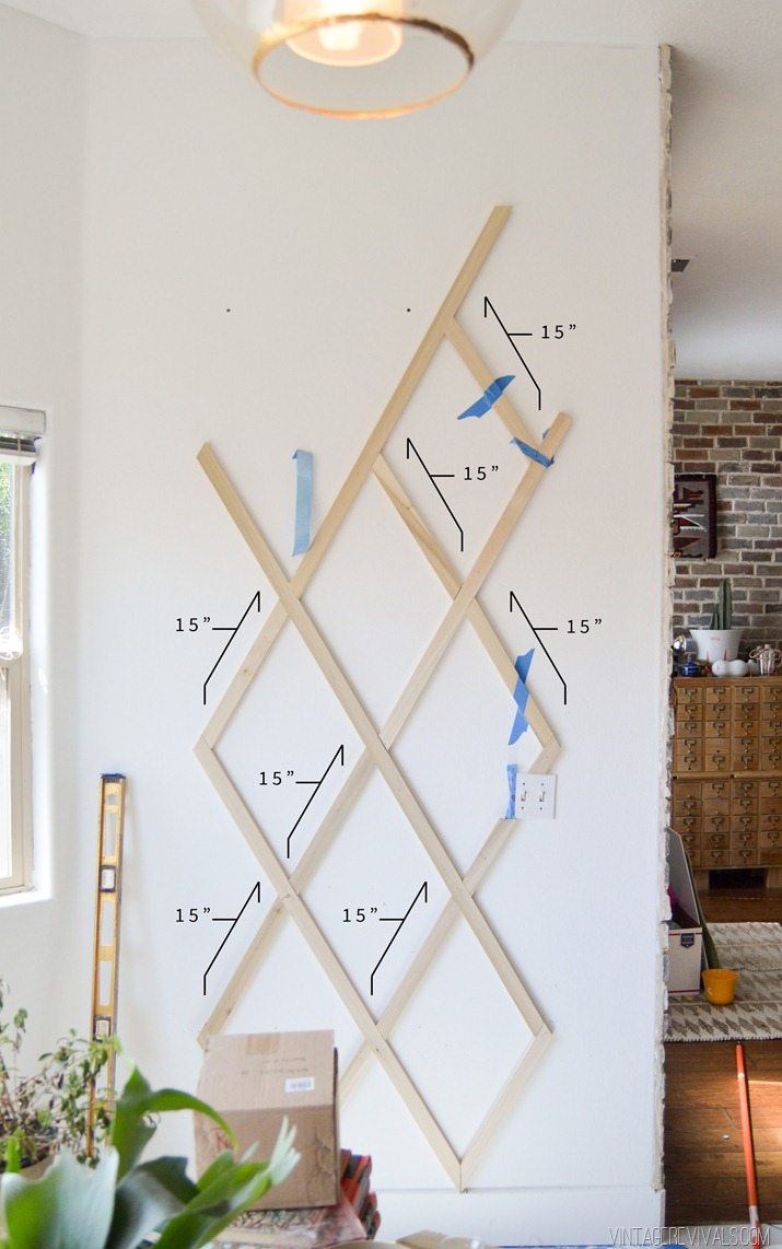 Indoor Plant Trellis Wall Measurements