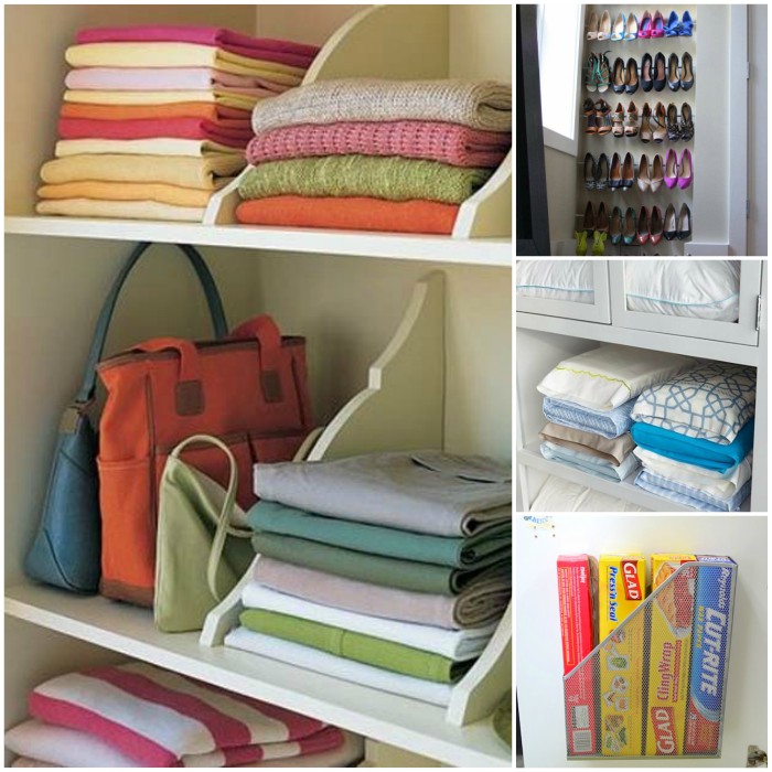 Organization Tips for the Bathroom, Kitchen and Closets