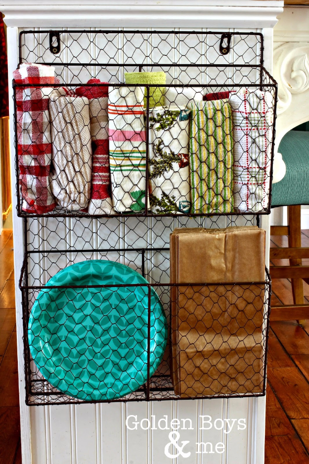 Best Organizing Ideas for the New Year - Wire Baskets To Organize Your Home - Resolutions for Getting Organized - DIY Organizing Projects for Home, Bedroom, Closet, Bath and Kitchen - Easy Ways to Organize Shoes, Clutter, Desk and Closets - DIY Projects and Crafts for Women and Men http://diyjoy.com/best-organizing-ideas