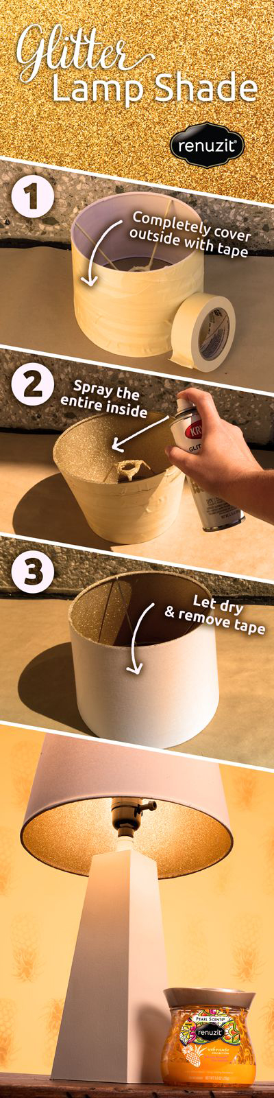 diy-gliter-lamp-shade