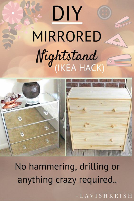 diy-mirrored-nightstand
