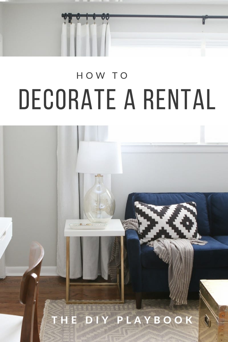How to decorate your rental