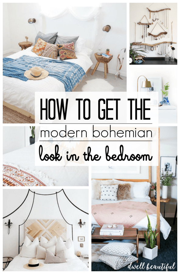 Modern Bohemian Bedroom Inspiration