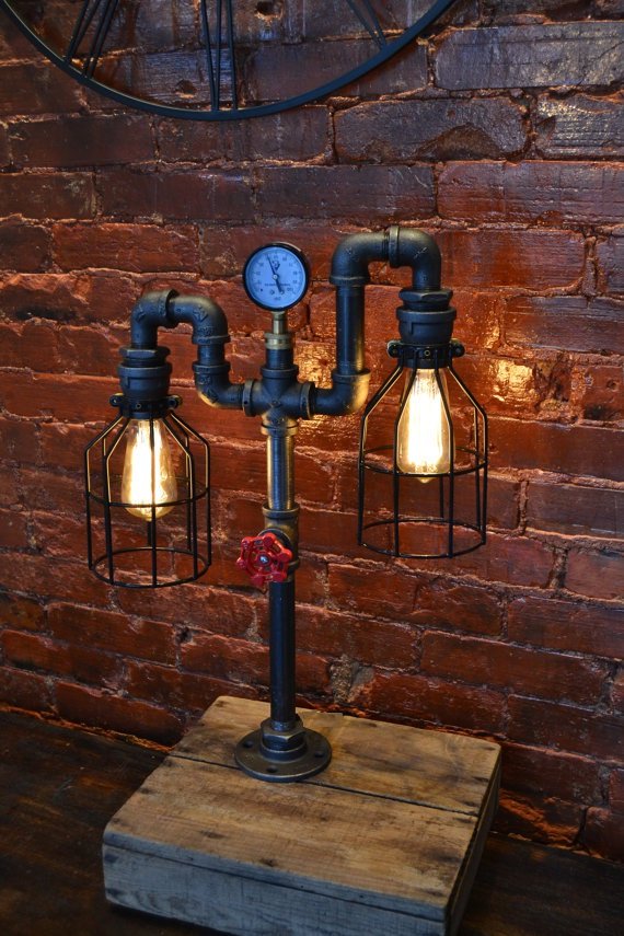 20 Savvy Handmade Industrial Decor Ideas You Can DIY For Your Home