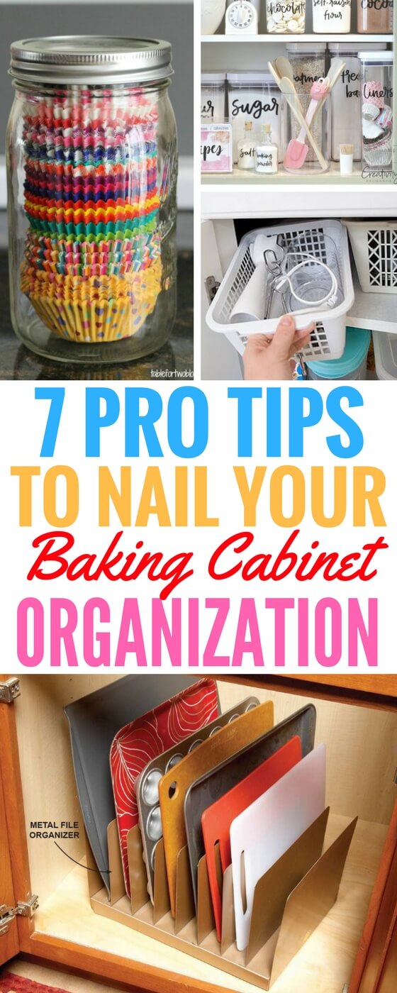 Baking Cabinet Organization, Organization, Diy Organization, DIY, Diy Hacks, Organization Tips, Baking Tips, Baking Cupboard Organization, Lifehacks