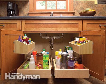 Kitchen Sink Storage Trays
