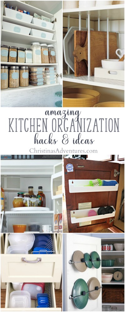 14 very clever kitchen organization ideas  and hacks that will help to maximize storage in your kitchen and help you get organized (and STAY organized)