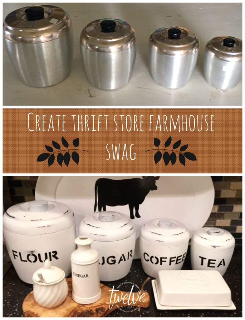 I am obsessed with these Fixer Upper DIY farmhouse kitchen decor ideas. They are so cool! I love the idea of taking something vintage from an antique or thrift store and repursing decor items and it transforming my kitchen. With inspiration from Chip & Joanna Gaines, it is so cheap and easy to get the DIY farmhouse style in my kitchen! This is a must try! #DIYhomedecor #farmhousedecor #farmhousekitchen #DIY #fixerupper #kitchendecor